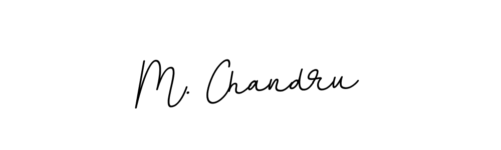 This is the best signature style for the M. Chandru name. Also you like these signature font (BallpointsItalic-DORy9). Mix name signature. M. Chandru signature style 11 images and pictures png