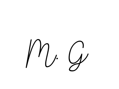 How to make M. G signature? BallpointsItalic-DORy9 is a professional autograph style. Create handwritten signature for M. G name. M. G signature style 11 images and pictures png