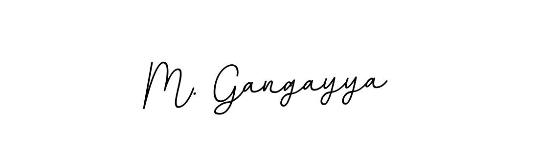 This is the best signature style for the M. Gangayya name. Also you like these signature font (BallpointsItalic-DORy9). Mix name signature. M. Gangayya signature style 11 images and pictures png