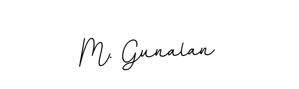 Similarly BallpointsItalic-DORy9 is the best handwritten signature design. Signature creator online .You can use it as an online autograph creator for name M. Gunalan. M. Gunalan signature style 11 images and pictures png