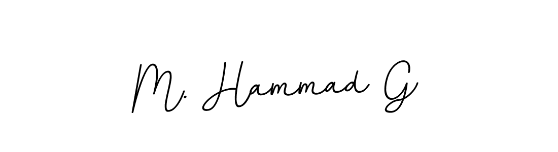 M. Hammad G stylish signature style. Best Handwritten Sign (BallpointsItalic-DORy9) for my name. Handwritten Signature Collection Ideas for my name M. Hammad G. M. Hammad G signature style 11 images and pictures png