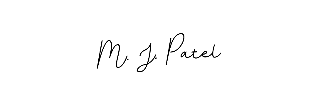 BallpointsItalic-DORy9 is a professional signature style that is perfect for those who want to add a touch of class to their signature. It is also a great choice for those who want to make their signature more unique. Get M. J. Patel name to fancy signature for free. M. J. Patel signature style 11 images and pictures png