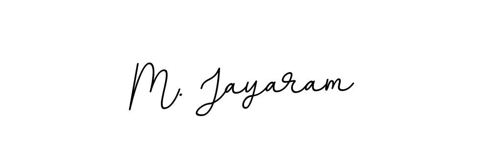 Create a beautiful signature design for name M. Jayaram. With this signature (BallpointsItalic-DORy9) fonts, you can make a handwritten signature for free. M. Jayaram signature style 11 images and pictures png