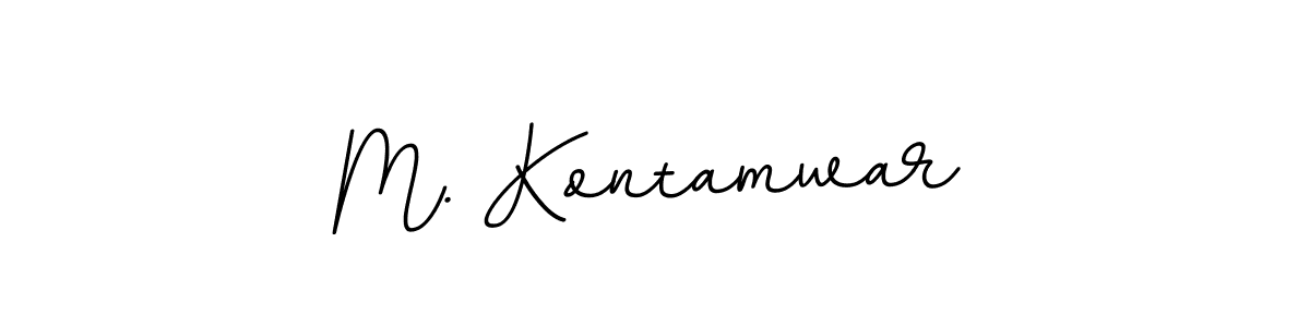 Once you've used our free online signature maker to create your best signature BallpointsItalic-DORy9 style, it's time to enjoy all of the benefits that M. Kontamwar name signing documents. M. Kontamwar signature style 11 images and pictures png