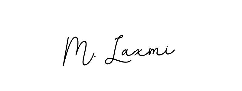 It looks lik you need a new signature style for name M. Laxmi. Design unique handwritten (BallpointsItalic-DORy9) signature with our free signature maker in just a few clicks. M. Laxmi signature style 11 images and pictures png