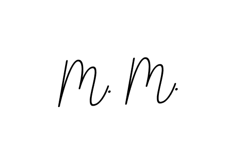 Also we have M. M. name is the best signature style. Create professional handwritten signature collection using BallpointsItalic-DORy9 autograph style. M. M. signature style 11 images and pictures png