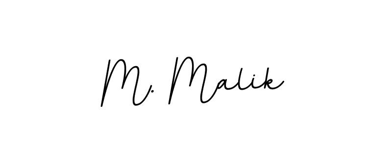 Also You can easily find your signature by using the search form. We will create M. Malik name handwritten signature images for you free of cost using BallpointsItalic-DORy9 sign style. M. Malik signature style 11 images and pictures png