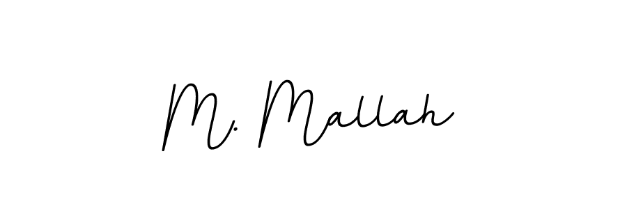 Also You can easily find your signature by using the search form. We will create M. Mallah name handwritten signature images for you free of cost using BallpointsItalic-DORy9 sign style. M. Mallah signature style 11 images and pictures png