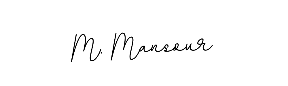 Also we have M. Mansour name is the best signature style. Create professional handwritten signature collection using BallpointsItalic-DORy9 autograph style. M. Mansour signature style 11 images and pictures png