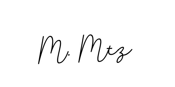 Also we have M. Mtz name is the best signature style. Create professional handwritten signature collection using BallpointsItalic-DORy9 autograph style. M. Mtz signature style 11 images and pictures png