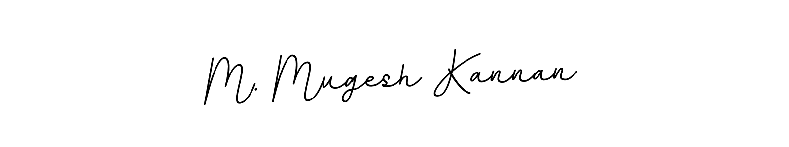 if you are searching for the best signature style for your name M. Mugesh Kannan. so please give up your signature search. here we have designed multiple signature styles  using BallpointsItalic-DORy9. M. Mugesh Kannan signature style 11 images and pictures png