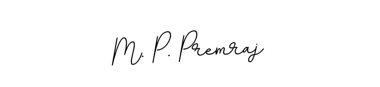 Make a beautiful signature design for name M. P. Premraj. Use this online signature maker to create a handwritten signature for free. M. P. Premraj signature style 11 images and pictures png