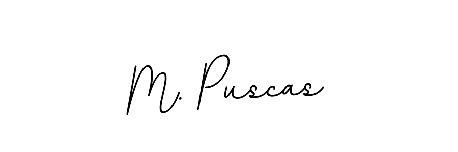 BallpointsItalic-DORy9 is a professional signature style that is perfect for those who want to add a touch of class to their signature. It is also a great choice for those who want to make their signature more unique. Get M. Puscas name to fancy signature for free. M. Puscas signature style 11 images and pictures png