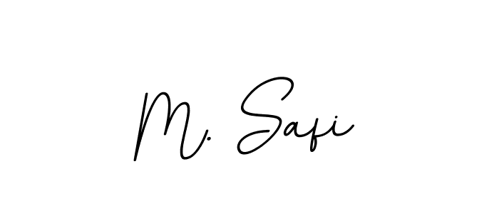 Use a signature maker to create a handwritten signature online. With this signature software, you can design (BallpointsItalic-DORy9) your own signature for name M. Safi. M. Safi signature style 11 images and pictures png