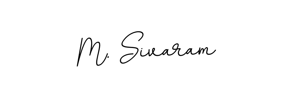 M. Sivaram stylish signature style. Best Handwritten Sign (BallpointsItalic-DORy9) for my name. Handwritten Signature Collection Ideas for my name M. Sivaram. M. Sivaram signature style 11 images and pictures png