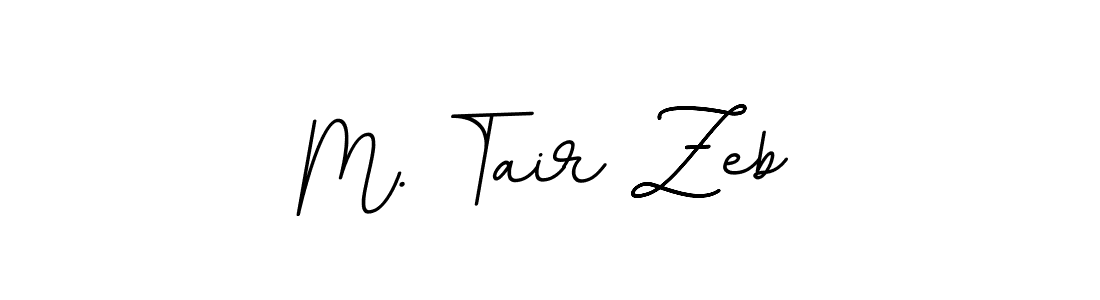 Design your own signature with our free online signature maker. With this signature software, you can create a handwritten (BallpointsItalic-DORy9) signature for name M. Tair Zeb. M. Tair Zeb signature style 11 images and pictures png