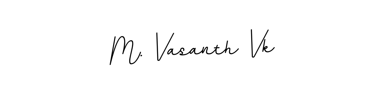 Check out images of Autograph of M. Vasanth Vk name. Actor M. Vasanth Vk Signature Style. BallpointsItalic-DORy9 is a professional sign style online. M. Vasanth Vk signature style 11 images and pictures png