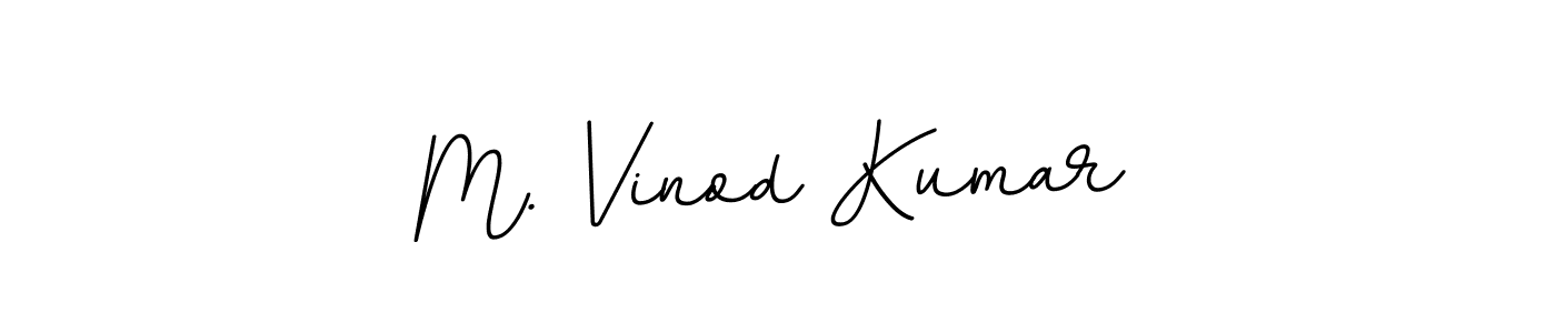 How to Draw M. Vinod Kumar signature style? BallpointsItalic-DORy9 is a latest design signature styles for name M. Vinod Kumar. M. Vinod Kumar signature style 11 images and pictures png