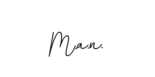 M.a.n. stylish signature style. Best Handwritten Sign (BallpointsItalic-DORy9) for my name. Handwritten Signature Collection Ideas for my name M.a.n.. M.a.n. signature style 11 images and pictures png