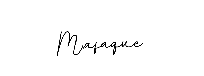 How to make M.afaque name signature. Use BallpointsItalic-DORy9 style for creating short signs online. This is the latest handwritten sign. M.afaque signature style 11 images and pictures png