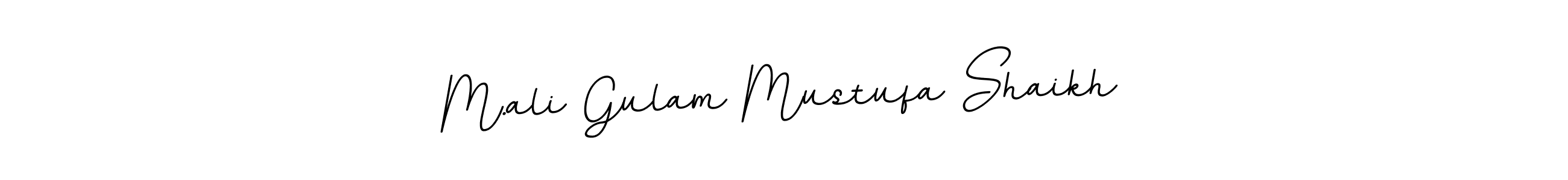 It looks lik you need a new signature style for name M.ali Gulam Mustufa Shaikh. Design unique handwritten (BallpointsItalic-DORy9) signature with our free signature maker in just a few clicks. M.ali Gulam Mustufa Shaikh signature style 11 images and pictures png