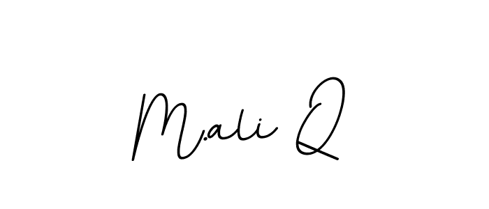 Check out images of Autograph of M.ali Q name. Actor M.ali Q Signature Style. BallpointsItalic-DORy9 is a professional sign style online. M.ali Q signature style 11 images and pictures png