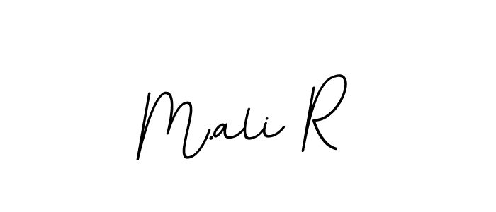 This is the best signature style for the M.ali R name. Also you like these signature font (BallpointsItalic-DORy9). Mix name signature. M.ali R signature style 11 images and pictures png