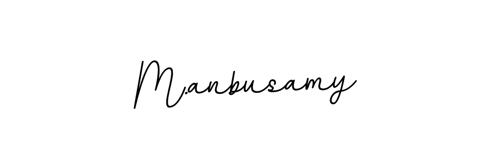 How to make M.anbusamy name signature. Use BallpointsItalic-DORy9 style for creating short signs online. This is the latest handwritten sign. M.anbusamy signature style 11 images and pictures png