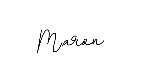 Also You can easily find your signature by using the search form. We will create M.aron name handwritten signature images for you free of cost using BallpointsItalic-DORy9 sign style. M.aron signature style 11 images and pictures png