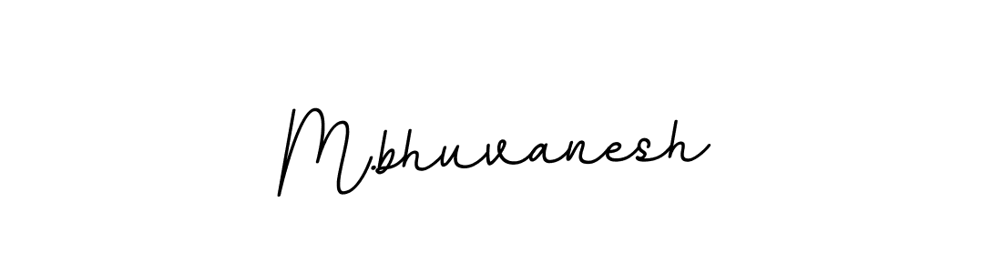 if you are searching for the best signature style for your name M.bhuvanesh. so please give up your signature search. here we have designed multiple signature styles  using BallpointsItalic-DORy9. M.bhuvanesh signature style 11 images and pictures png