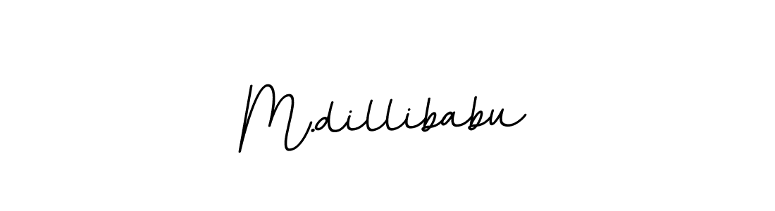 Make a short M.dillibabu signature style. Manage your documents anywhere anytime using BallpointsItalic-DORy9. Create and add eSignatures, submit forms, share and send files easily. M.dillibabu signature style 11 images and pictures png