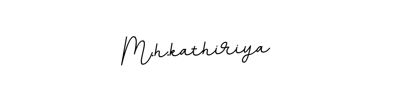Once you've used our free online signature maker to create your best signature BallpointsItalic-DORy9 style, it's time to enjoy all of the benefits that M.h.kathiriya name signing documents. M.h.kathiriya signature style 11 images and pictures png