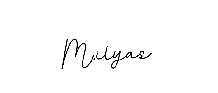 if you are searching for the best signature style for your name M.ilyas. so please give up your signature search. here we have designed multiple signature styles  using BallpointsItalic-DORy9. M.ilyas signature style 11 images and pictures png