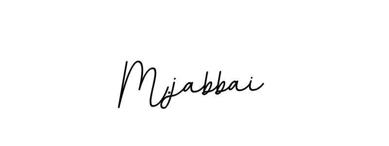 Also we have M.jabbai name is the best signature style. Create professional handwritten signature collection using BallpointsItalic-DORy9 autograph style. M.jabbai signature style 11 images and pictures png