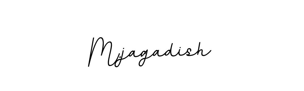 Design your own signature with our free online signature maker. With this signature software, you can create a handwritten (BallpointsItalic-DORy9) signature for name M.jagadish. M.jagadish signature style 11 images and pictures png