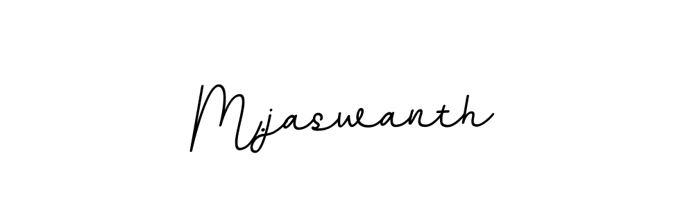 How to make M.jaswanth name signature. Use BallpointsItalic-DORy9 style for creating short signs online. This is the latest handwritten sign. M.jaswanth signature style 11 images and pictures png