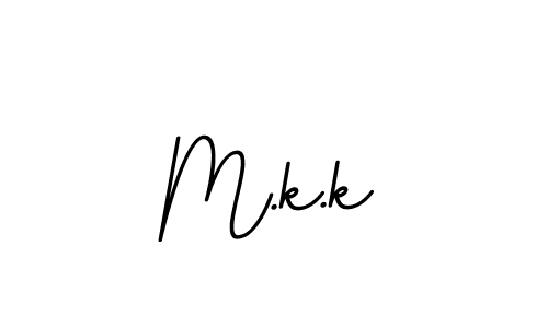 The best way (BallpointsItalic-DORy9) to make a short signature is to pick only two or three words in your name. The name M.k.k include a total of six letters. For converting this name. M.k.k signature style 11 images and pictures png