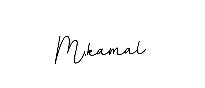 How to make M.kamal signature? BallpointsItalic-DORy9 is a professional autograph style. Create handwritten signature for M.kamal name. M.kamal signature style 11 images and pictures png