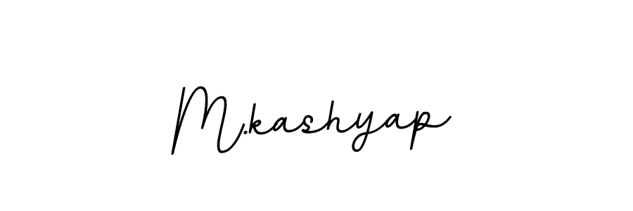 You should practise on your own different ways (BallpointsItalic-DORy9) to write your name (M.kashyap) in signature. don't let someone else do it for you. M.kashyap signature style 11 images and pictures png
