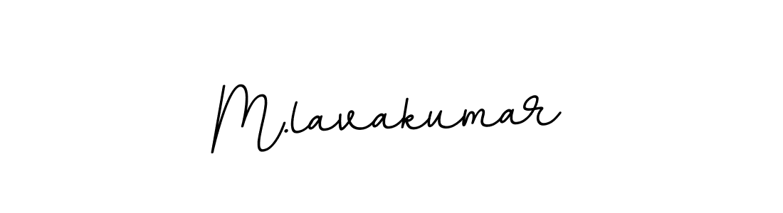 Design your own signature with our free online signature maker. With this signature software, you can create a handwritten (BallpointsItalic-DORy9) signature for name M.lavakumar. M.lavakumar signature style 11 images and pictures png