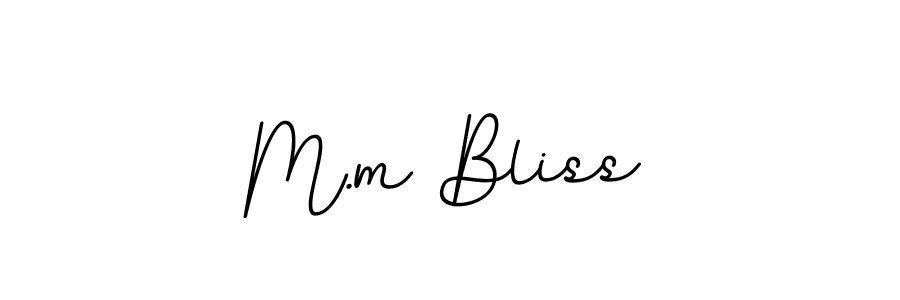 Here are the top 10 professional signature styles for the name M.m Bliss. These are the best autograph styles you can use for your name. M.m Bliss signature style 11 images and pictures png