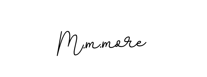 It looks lik you need a new signature style for name M.m.more. Design unique handwritten (BallpointsItalic-DORy9) signature with our free signature maker in just a few clicks. M.m.more signature style 11 images and pictures png