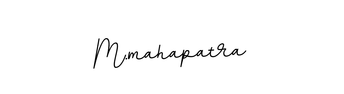 Create a beautiful signature design for name M.mahapatra. With this signature (BallpointsItalic-DORy9) fonts, you can make a handwritten signature for free. M.mahapatra signature style 11 images and pictures png