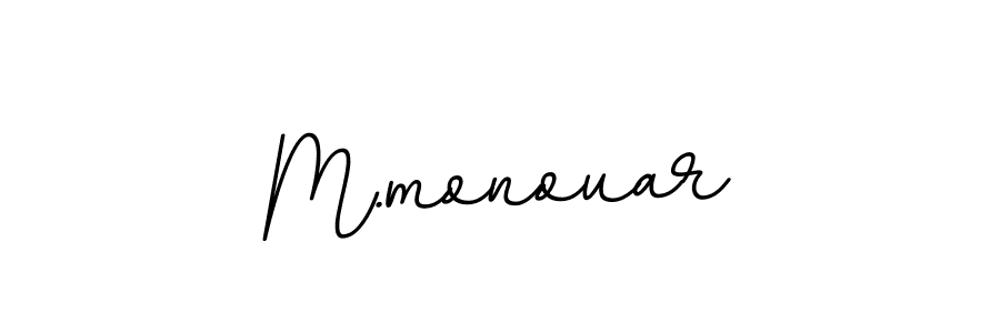 Also we have M.monouar name is the best signature style. Create professional handwritten signature collection using BallpointsItalic-DORy9 autograph style. M.monouar signature style 11 images and pictures png