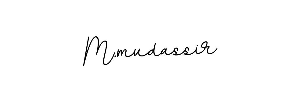 if you are searching for the best signature style for your name M.mudassir. so please give up your signature search. here we have designed multiple signature styles  using BallpointsItalic-DORy9. M.mudassir signature style 11 images and pictures png