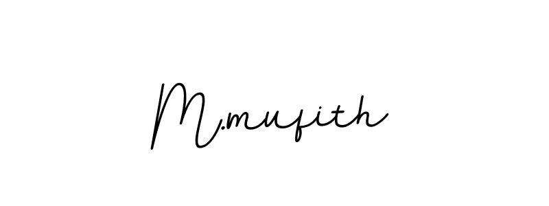 This is the best signature style for the M.mufith name. Also you like these signature font (BallpointsItalic-DORy9). Mix name signature. M.mufith signature style 11 images and pictures png