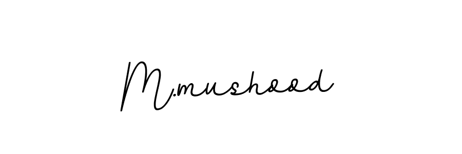 It looks lik you need a new signature style for name M.mushood. Design unique handwritten (BallpointsItalic-DORy9) signature with our free signature maker in just a few clicks. M.mushood signature style 11 images and pictures png