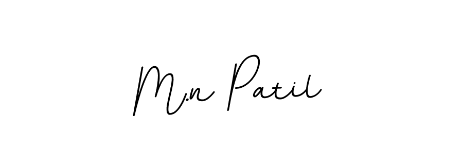 M.n Patil stylish signature style. Best Handwritten Sign (BallpointsItalic-DORy9) for my name. Handwritten Signature Collection Ideas for my name M.n Patil. M.n Patil signature style 11 images and pictures png