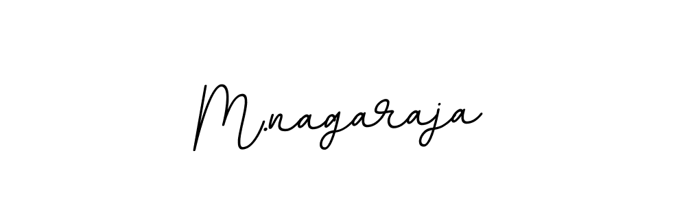 Create a beautiful signature design for name M.nagaraja. With this signature (BallpointsItalic-DORy9) fonts, you can make a handwritten signature for free. M.nagaraja signature style 11 images and pictures png