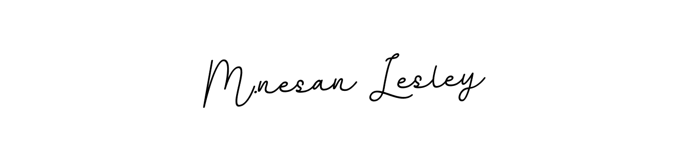 How to make M.nesan Lesley signature? BallpointsItalic-DORy9 is a professional autograph style. Create handwritten signature for M.nesan Lesley name. M.nesan Lesley signature style 11 images and pictures png